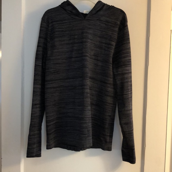 Fabletics Megan Seamless Lurex Hooded Pullover - Picture 2 of 7